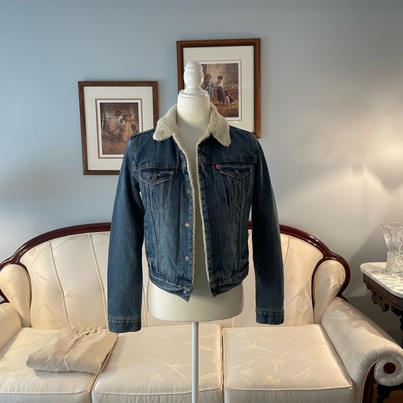 Levi’s Tucker Jacket Sherpa & Jean Jacket - Picture 13 of 16